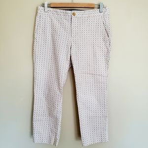 Banana Republic Outlet Hampton Geometric Capri 6P